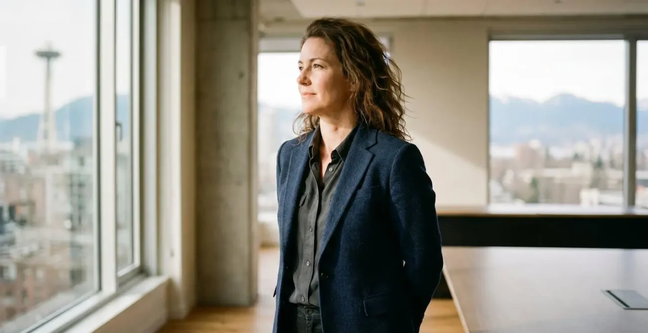 Professionnel canadien confiant incarnant l'expertise et la réussite dans son domaine